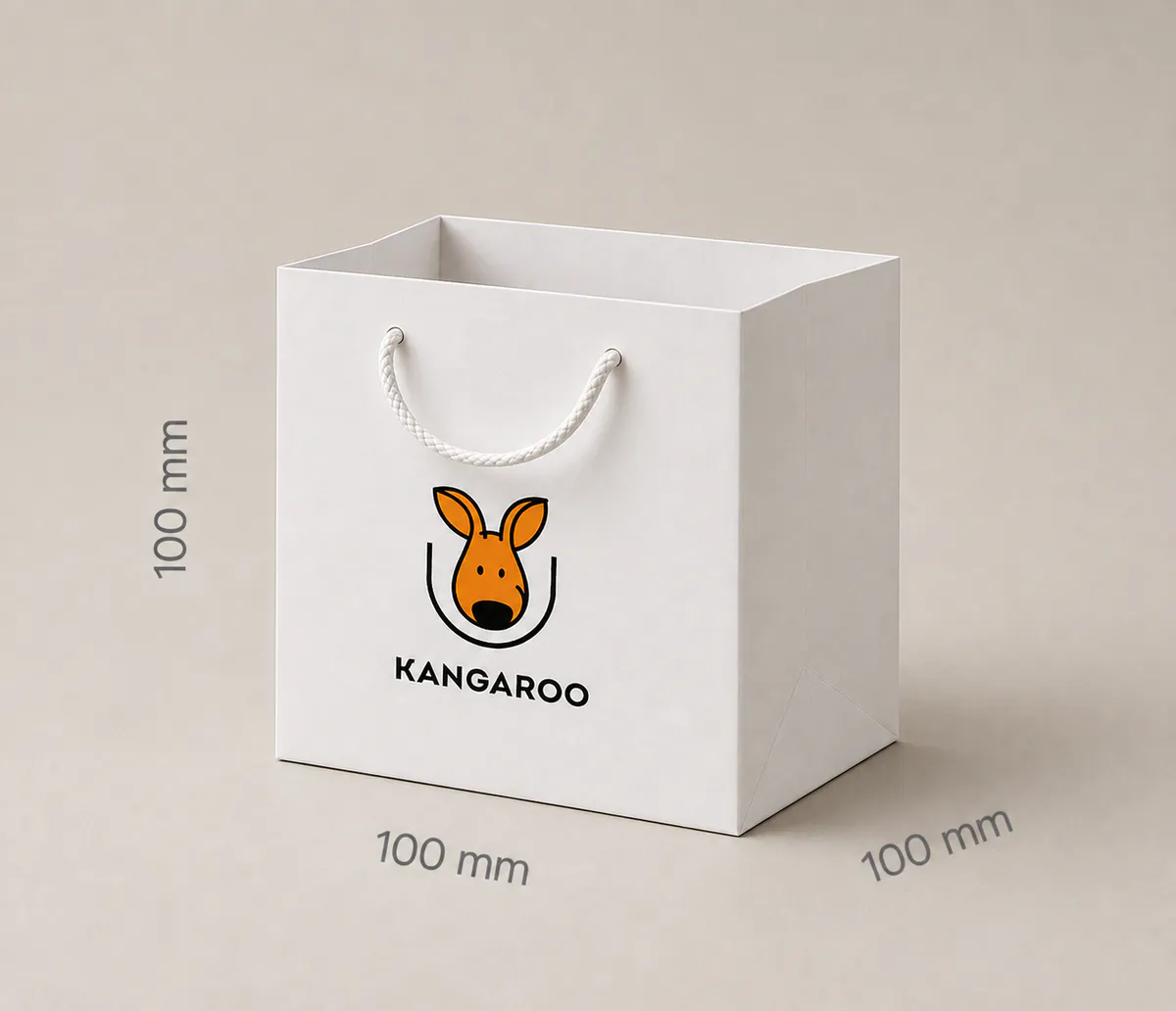 Подарунковий пакет 100 × 100 × 100 мм