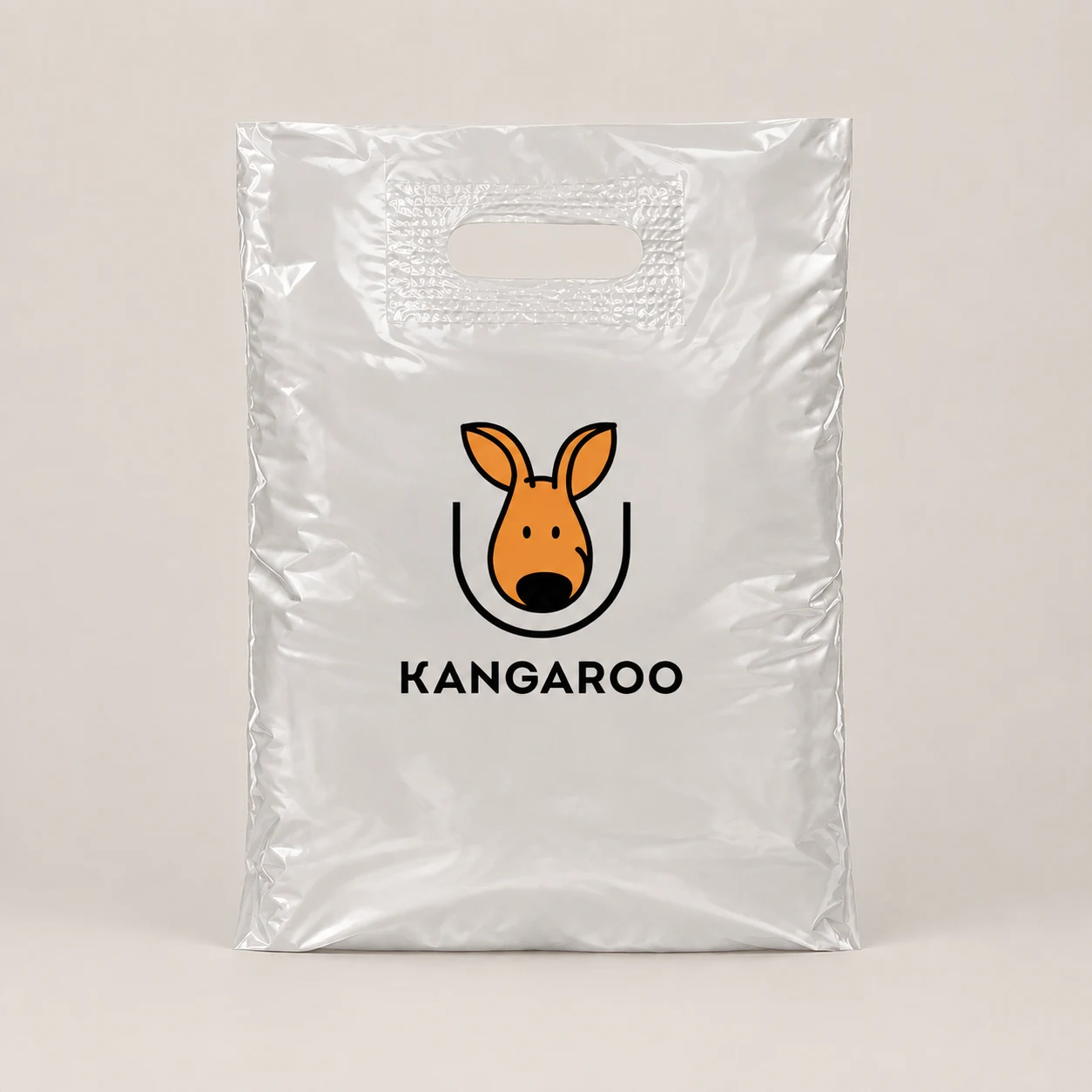 Прозорий пакет-банан 30 × 40 см з логотипом KANGAROO